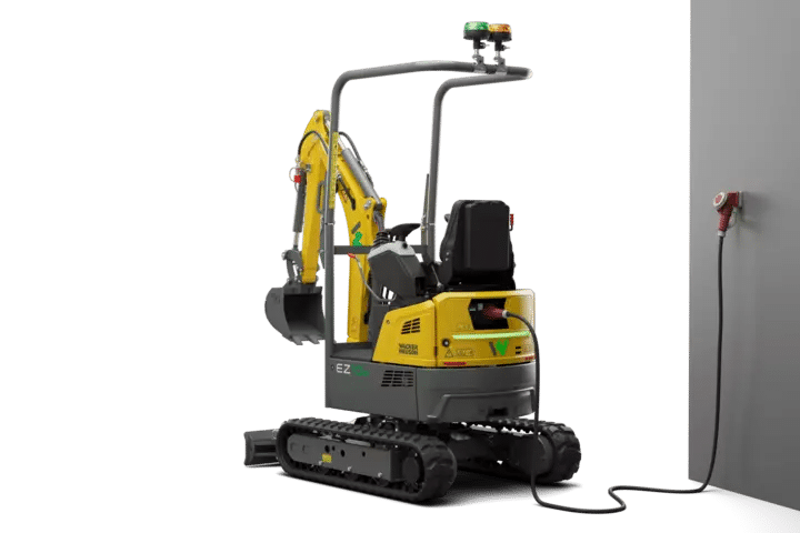 Wacker Neuson EZ10e Laddning