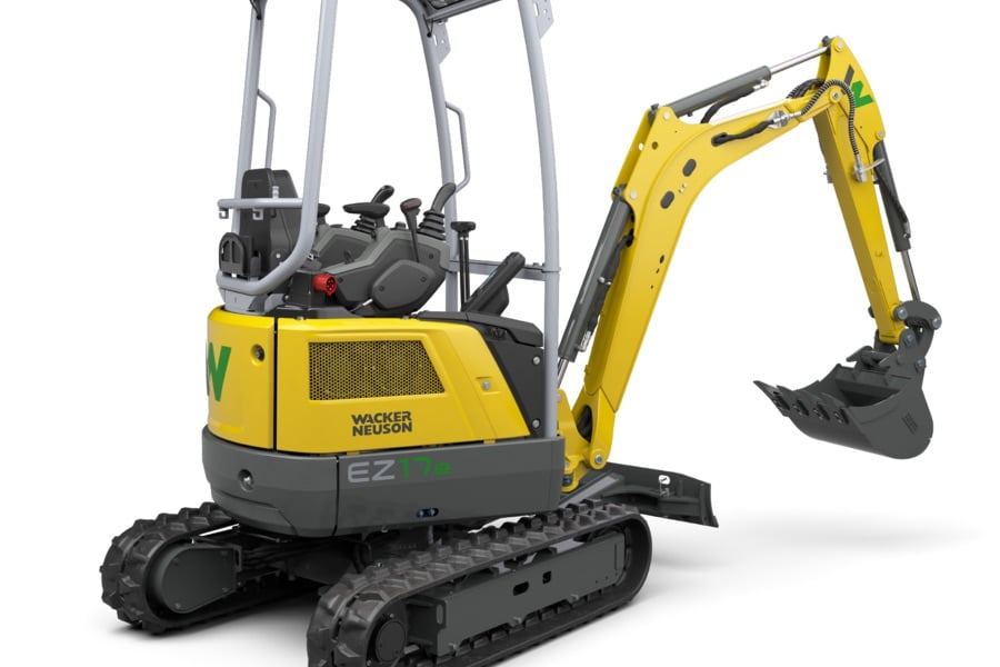 Wacker Neuson EZ17e eldriven grävmaskin