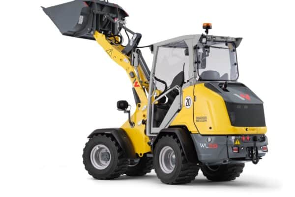 Wacker Neuson WL28 hjullastare höjd skopa