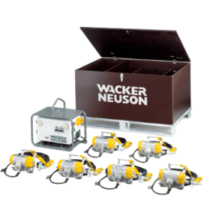 Sats kvalitets-frilagd betong