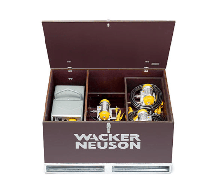 Sats kvalitets-frilagd betong