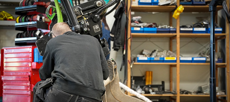 Maskinutrustare till Luleå-Kallax