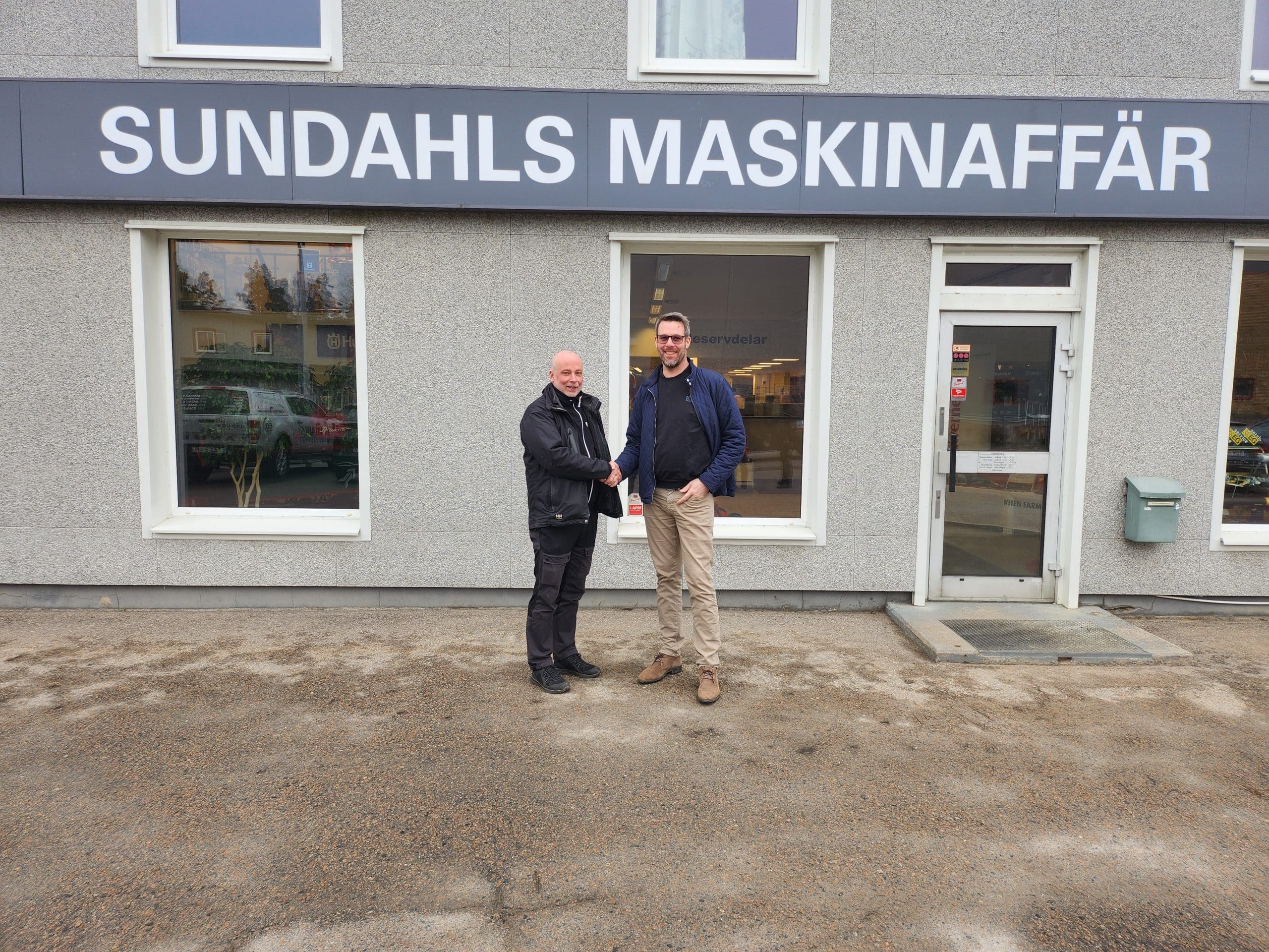 Sundahls Maskinaffär – Ny återförsäljare