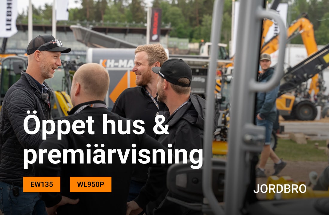 Öppet hus i Jordbro 21 oktober